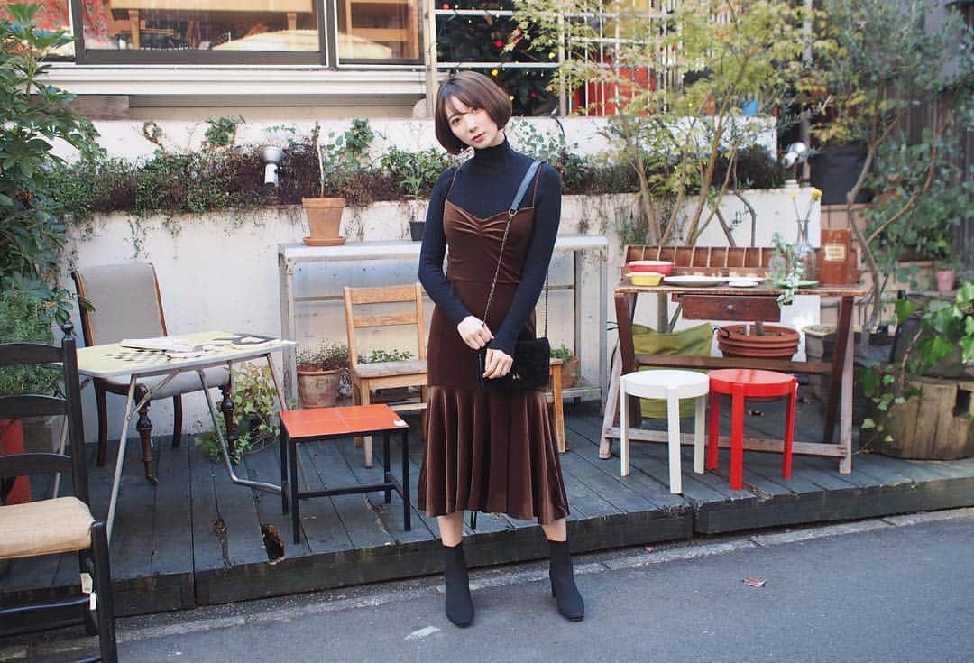 堀みづきさんのインスタグラム写真 - (堀みづきInstagram)「coordinate🎈 #tops #onepiece #bag @valmuer_official . #valmuer #valmuerofficial #fashion #ootd #coordinate」12月4日 11時32分 - mizuki_027