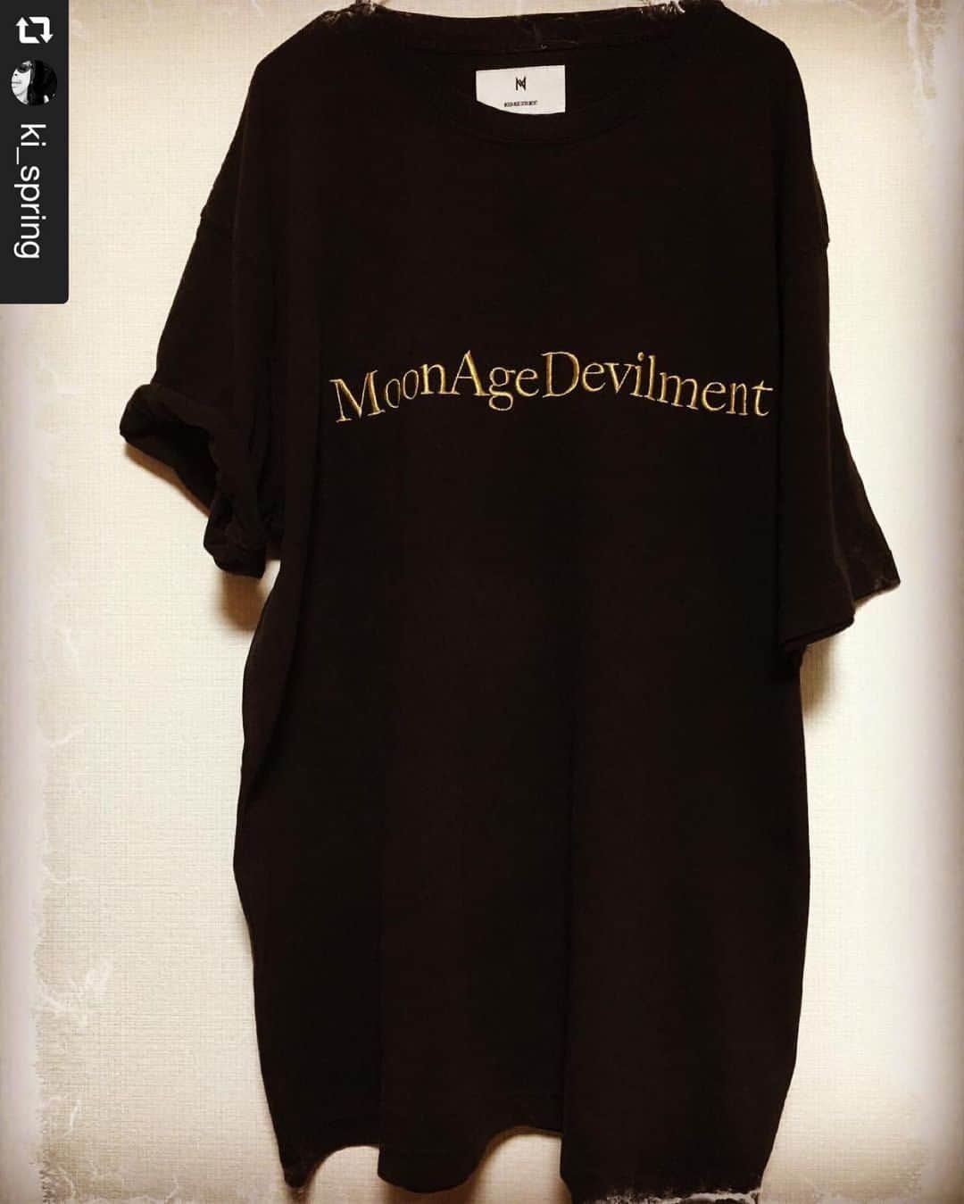 のインスタグラム：「#repost @ki_spring via @PhotoAroundApp  moon age devilment」
