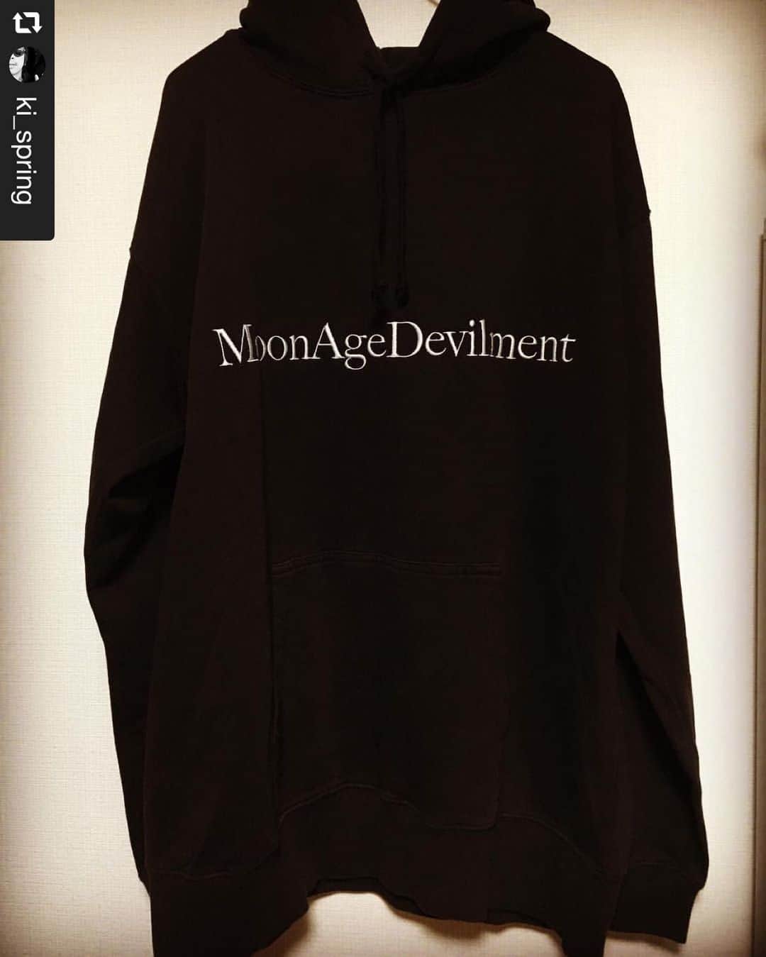 のインスタグラム：「#repost @ki_spring via @PhotoAroundApp  moon age devilment」