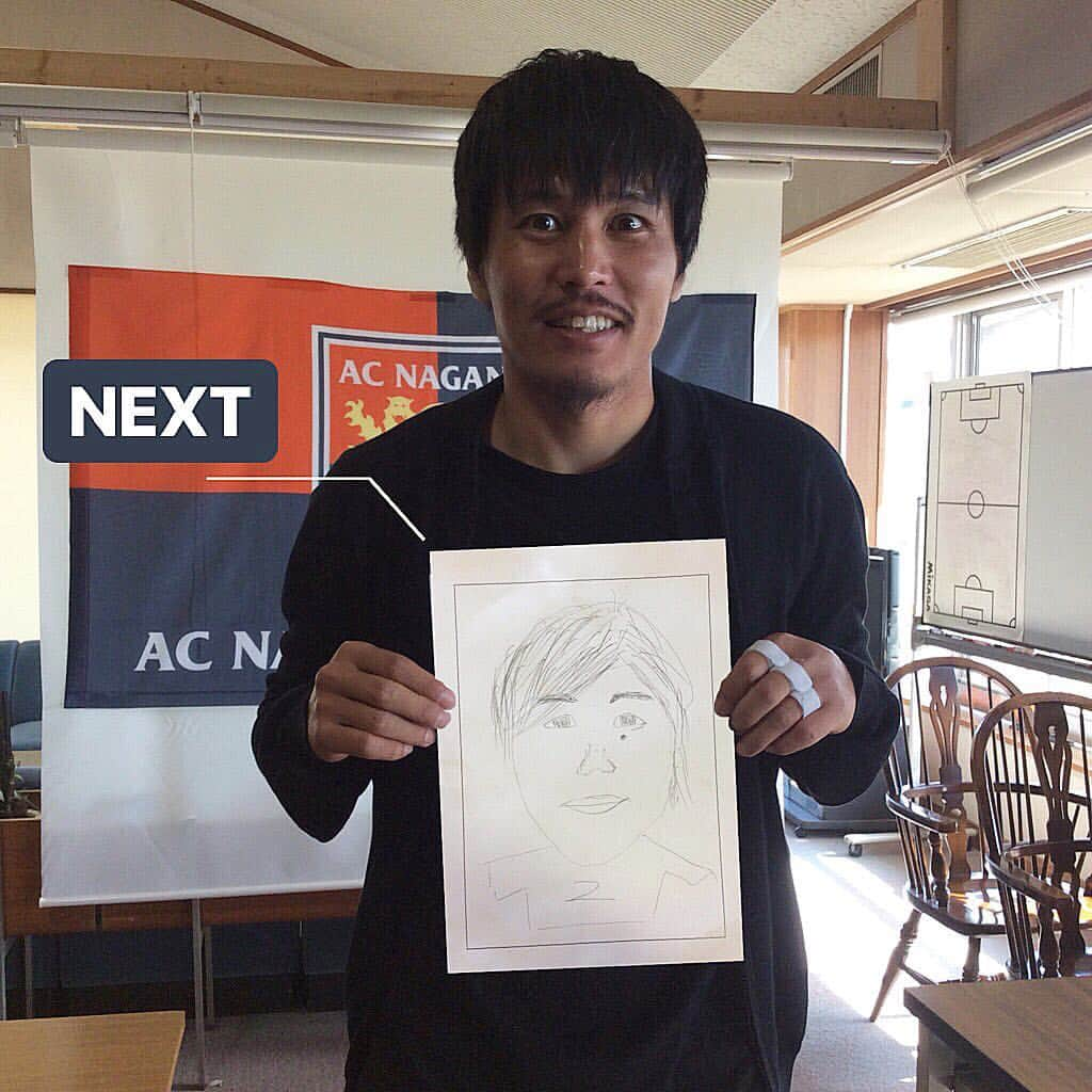 AC長野パルセイロさんのインスタグラム写真 - (AC長野パルセイロInstagram)「. ある選手が描いた似顔絵です👨🏻‍🎨✨ 次回、この絵の選手のインタビュー動画を投稿します！！ 皆さんお楽しみに〜😊 . #長野パルセイロ#⚽️ #選手似顔絵」11月10日 23時22分 - s_parceiro12