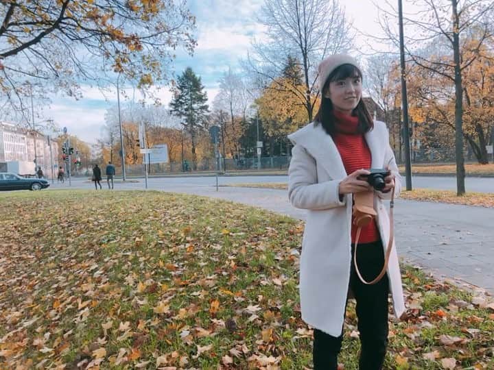 のインスタグラム：「🍂📷 . . . .  #癒し系ADの子と #写真撮り合い大会 #だと思ってたら #動画を撮られてた #世界の国境を歩いてみたら・・・ #BS11」