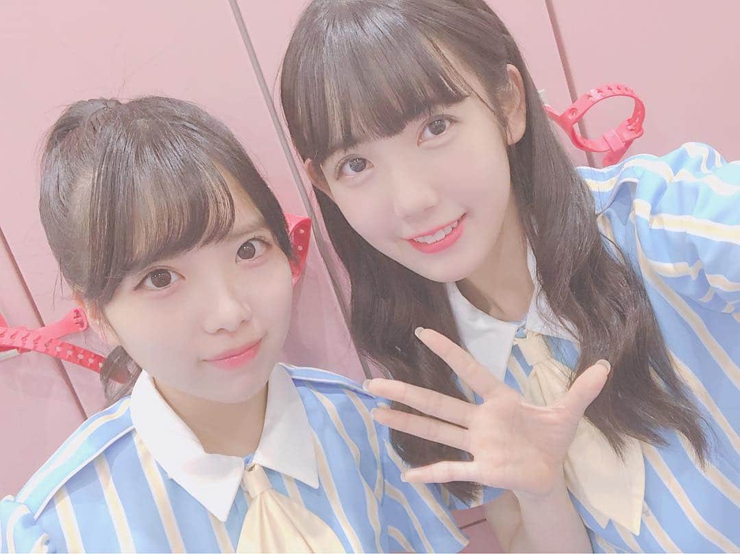 門田桃奈のインスタグラム：「- - - - - - - - -▷◁.｡﻿ ﻿ 昨日 GAINA MATUYAMA﻿ ﻿ 今日 松山大街道自転車一本橋大会トークショー﻿ ﻿  たわわ祭🙂❤️﻿ ﻿ ﻿ と愛媛県でのたくさんのイベントとても楽しかったです！！💭🍊🧡🧡﻿ ﻿  また愛媛に来てね🕴🌷 #愛媛県 #ありがとう  #STU48 #たわわ祭 #GAINAMATUYAMA  #榊美優 #中村舞」
