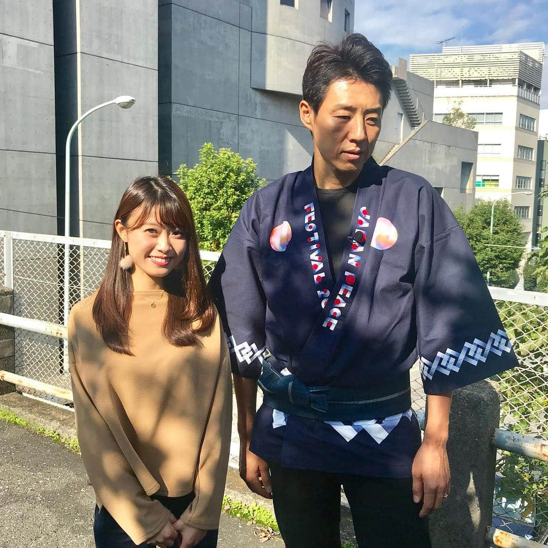 西澤由夏さんのインスタグラム写真 - (西澤由夏Instagram)「🏮JAPAN PEACE FESTIVAL in青山まつり🏮 松岡修造さんによる自撮リポートと共に、AbemaTVで約4時間に渡り生中継をしました！ パレードはもちろん、グランドフィナーレのダンスの盛り上がりを見ていて、元ダンス部の血が騒ぎました…✨ 私も踊りたかった！！！ 皆さん、お疲れ様でした！ #松岡修造 さん #青山まつり #AbemaTV」11月11日 20時10分 - yknszw