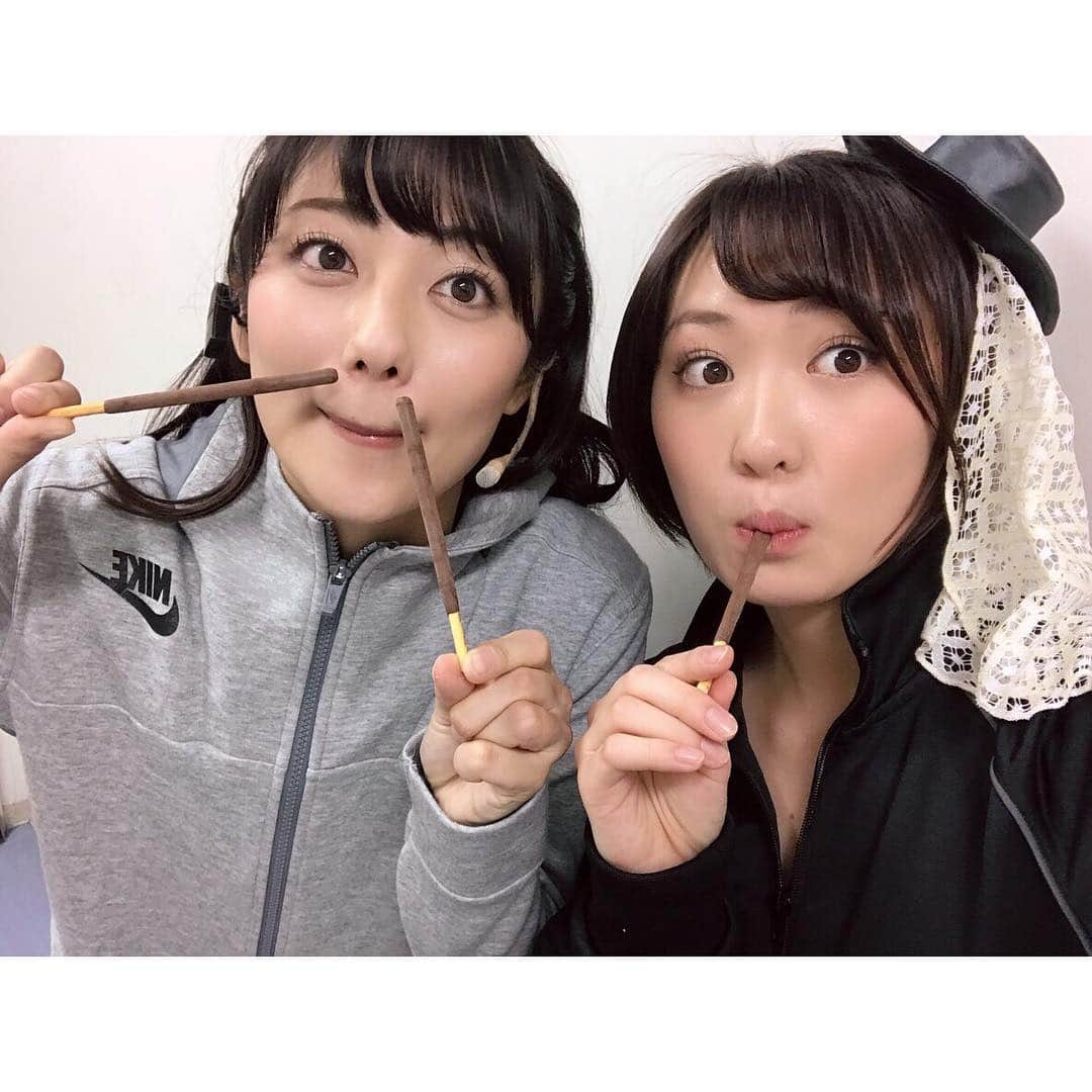 奥山かずささんのインスタグラム写真 - (奥山かずさInstagram)「Gロッソ2日目 無事終わりました。ありがとうございました☺️ 次は、再来週の土日。 お待ちしております！！ #ポッキーの日イン楽屋」11月11日 20時32分 - kazusa_okuyama_official