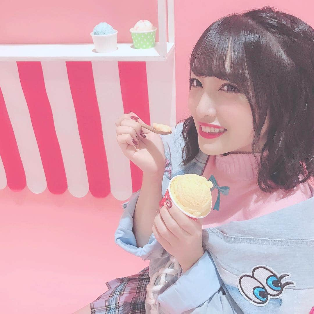 向井地美音さんのインスタグラム写真 - (向井地美音Instagram)「* 過去1かわいい生写真撮影😛🍨笑 #akb48」11月11日 23時06分 - ___mion.m