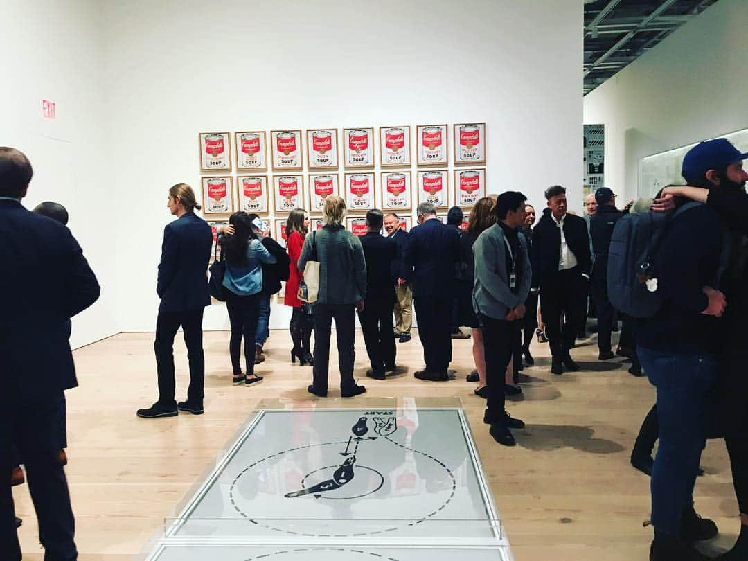 綾部祐二さんのインスタグラム写真 - (綾部祐二Instagram)「Opening Reception for #AndyWarhol - From A to B and Back Again  #WhitneyMuseum #NYC @calvinklein #205w39nyc」11月12日 11時37分 - yujiayabe