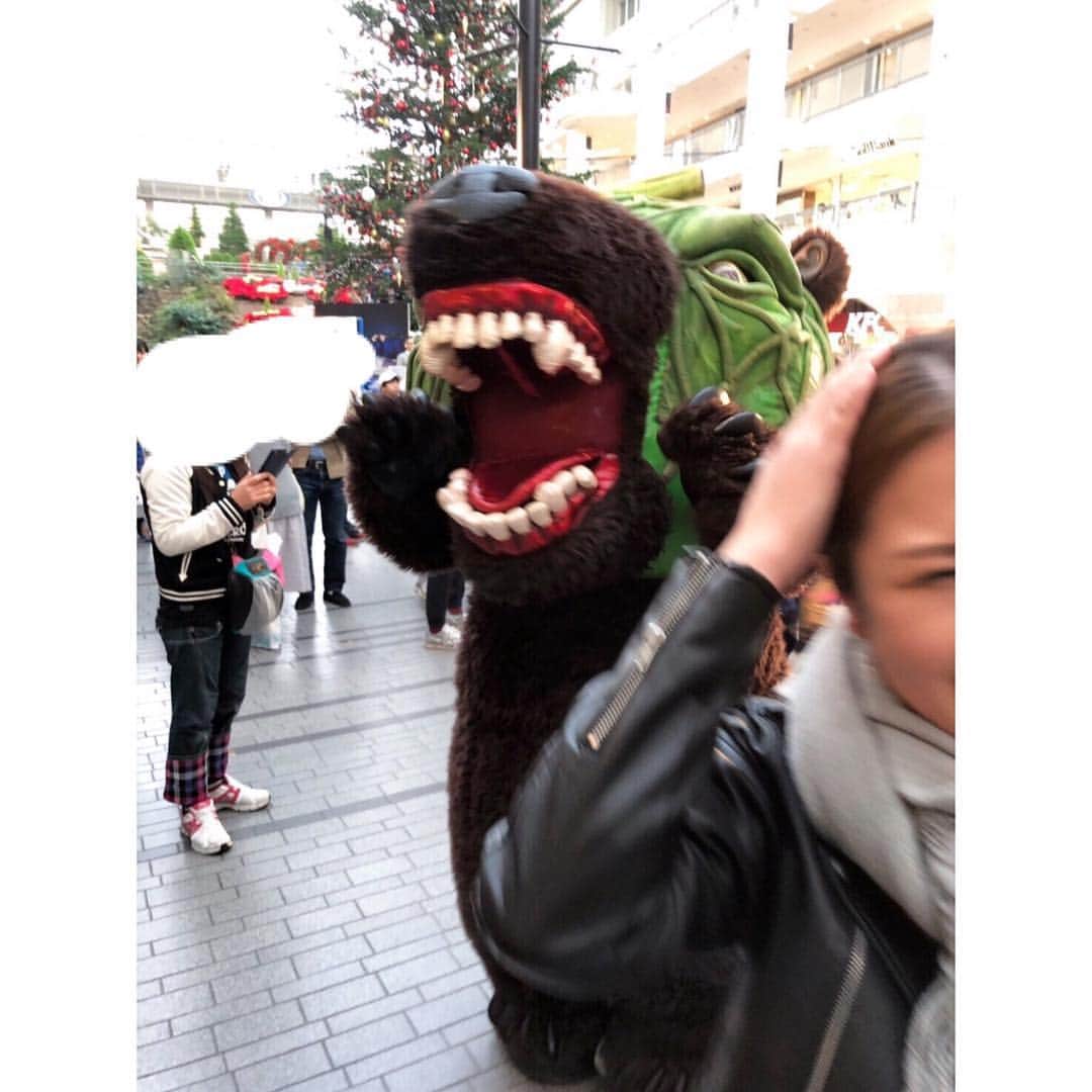 福咲れんさんのインスタグラム写真 - (福咲れんInstagram)「仲良くできると思ったのに食べられたでござる🐻  #メロン熊 #札幌 #ただいま東京」11月12日 16時35分 - renren108