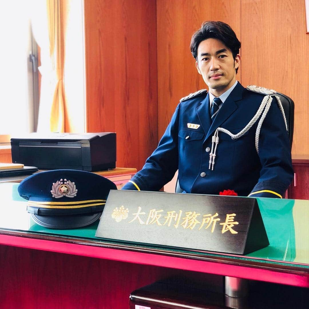 大谷亮平さんのインスタグラム写真 - (大谷亮平Instagram)「一日所長✨ 하루만 서장님 👮‍♂️」11月13日 15時26分 - ryo.vbps