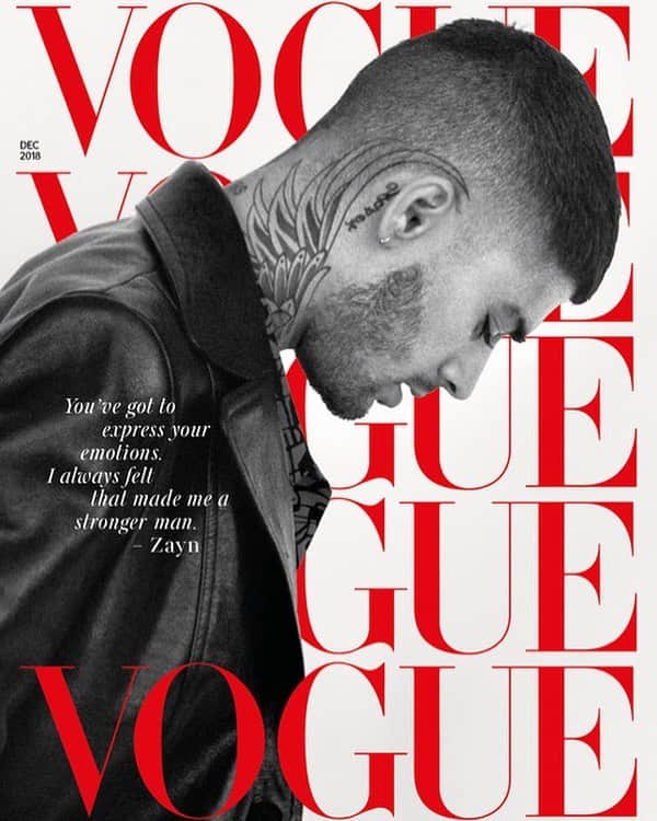 ゼイン・マリクさんのインスタグラム写真 - (ゼイン・マリクInstagram)「British Vogue Cover Dec 2018」11月13日 19時01分 - zayn