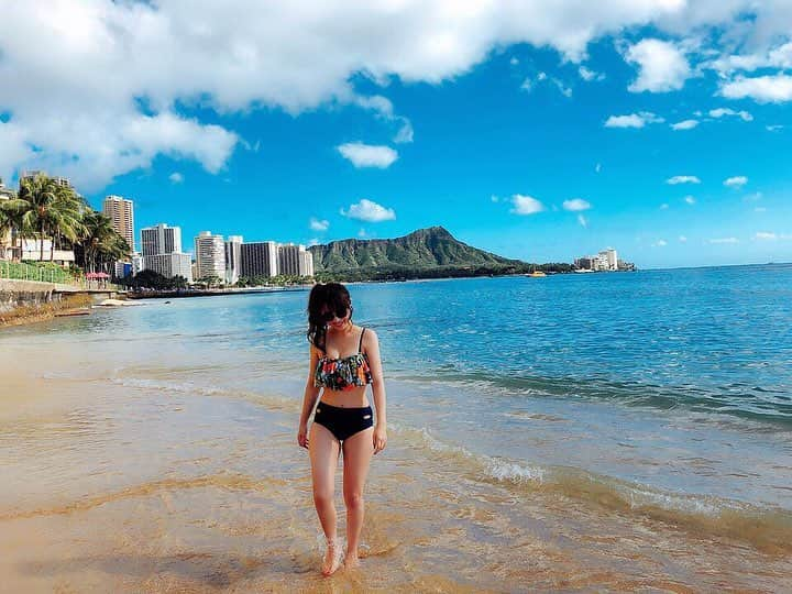 清里千聖さんのインスタグラム写真 - (清里千聖Instagram)「海だいすき🏝💕. #followme #l4l #japan #fashion  #make #愛知  #selfie  #셀스타그램  #follow4follow #清里千聖 #makeup #beautiful #cute #hairarrange #prettygirl #girl #ootd #instagramjapan #japanesegirl #instagood #팔로우 #일상 #얼스타그램 #패션스타그램 #Hawaii #ハワイ #ホノルル #honolulu #水着  #daiamondhead」11月13日 21時08分 - chiseikiyosato