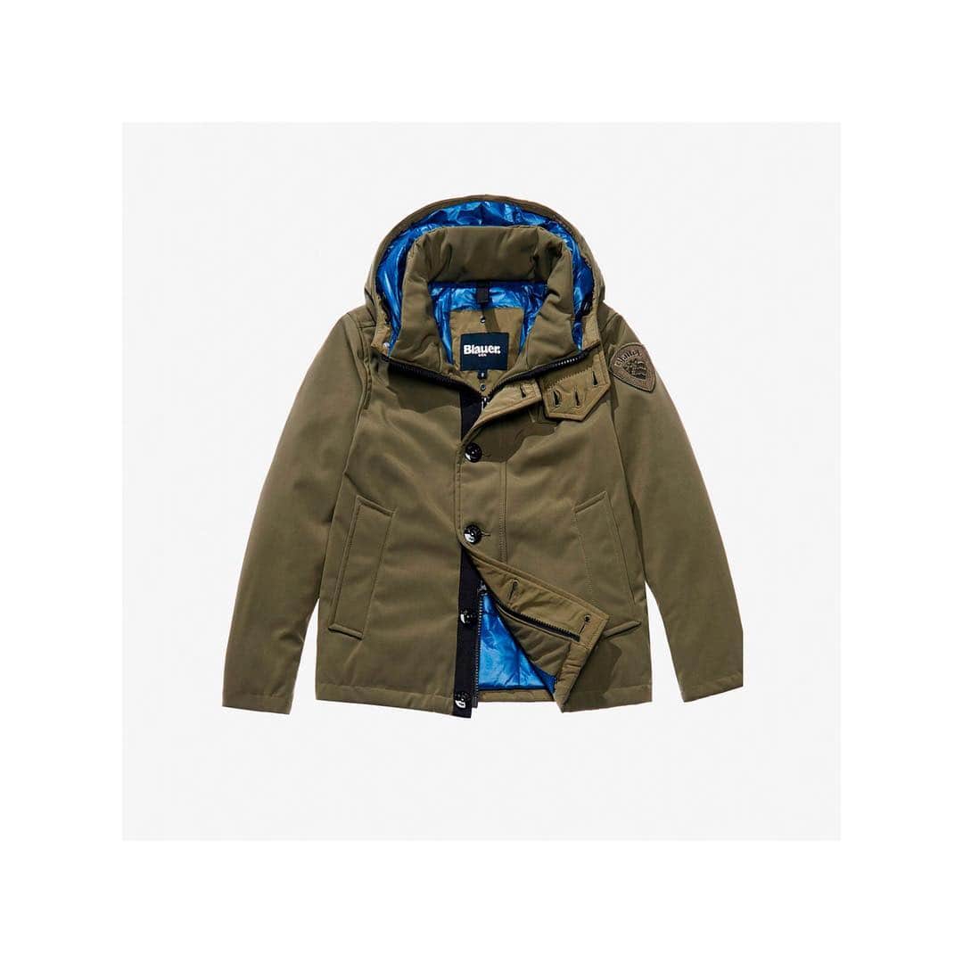 ブラウアーさんのインスタグラム写真 - (ブラウアーInstagram)「It’s parka season also for the little ones. Discover Ascanio Neoprene jacket @ blauerusa.com #Blauer #Blauerusa #Parka #Kidswear #FallWinterCollection」11月15日 4時26分 - blauerusa