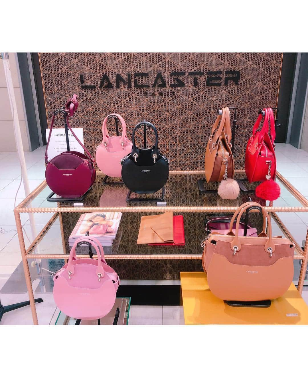 片山陽加さんのインスタグラム写真 - (片山陽加Instagram)「最近GETしたNEW bag❤️ #lancaster のショルダーバッグ♪ ピンクの bagって今まであまり 買った事なかったけど、 今年はカラーが流行りだし 青みがかったピンクなので 何にでも合わせやすく、この冬大活躍しそう♡  新宿タカシマヤ2Fにて27日まで POP UPストアやってるみたいなので お立ち寄り際には見てみてね♡  このショルダーバッグの他にも 可愛いbag達がたくさんあったよ😍 ノベルティやキーチャームが貰える キャンペーン中みたい♡  #bag #lancasterparis  #paris #new #大活躍の予感」11月15日 21時45分 - haachandyoo