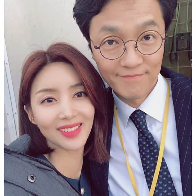 パク・ソルミさんのインスタグラム写真 - (パク・ソルミInstagram)「다시만난 #우리오빠 #죽어도좋아💕 #조한철#박솔미」11月16日 14時58分 - park_solmi