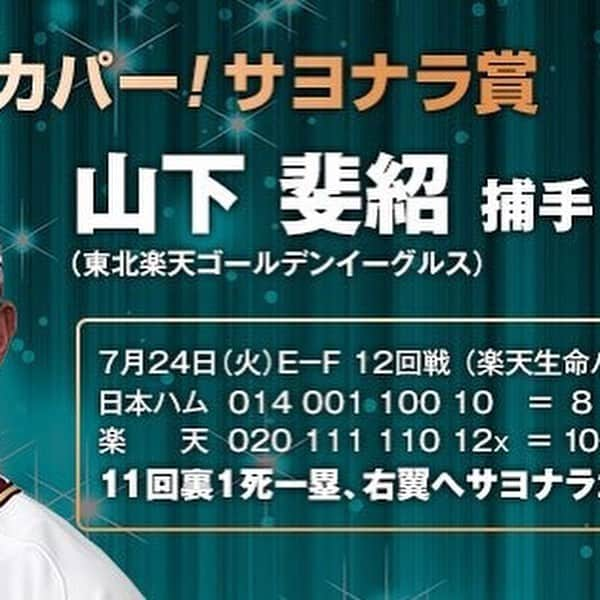 山下斐紹さんのインスタグラム写真 - (山下斐紹Instagram)「今日で26歳になりました！ 楽天イーグルスの一員になり 一年が経ちましたが、 悔しいシーズンになりましたが、 たくさんの経験をできました！ 26歳の年は必ずチームも個人も良い年にできるように頑張ります！ メッセージやコメント、プレゼントなど ありがとうございます！ これからもよろしくお願いします！」11月16日 20時27分 - ayatsugood29