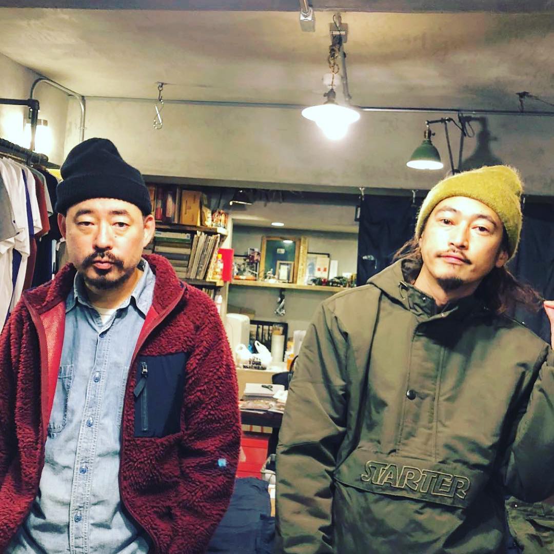 窪塚洋介のインスタグラム：「Repost from @a1clothing_official いつもありがとうございます😊 @yosuke_kubozuka / M.V.P. x STARTER BLACKLABEL NYLON ANORAK #a1clothing #m_v_p #starterblacklabel #mensfashion」