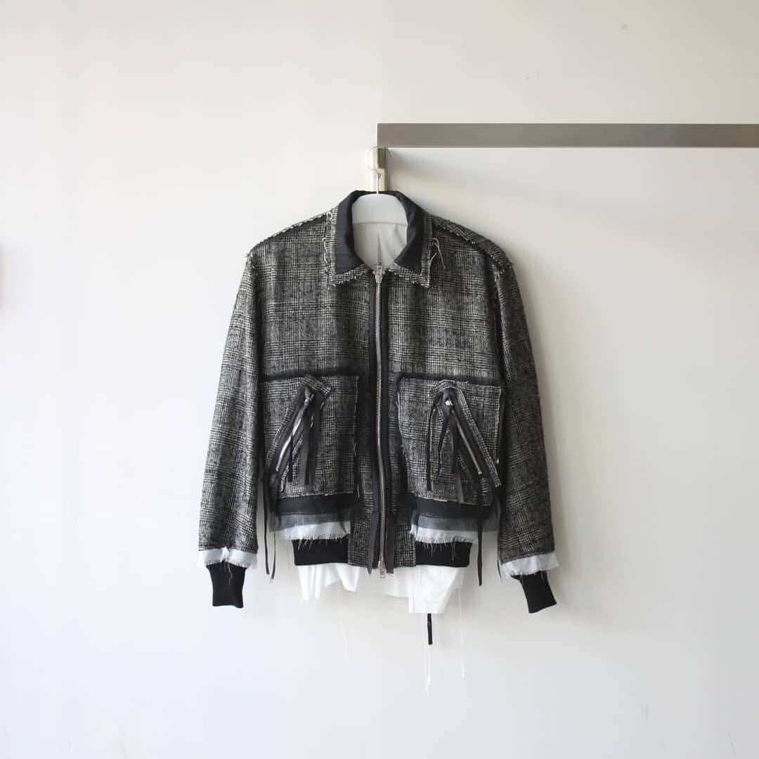 Deepinsideinc.com Storeさんのインスタグラム写真 - (Deepinsideinc.com StoreInstagram)「midorikawa / 18AW Collection. GLEN CHECK ZIP BLOUSON new in.  @midorikawaofficial #midorikawa」11月17日 13時09分 - deepinsideinc.comstore_men