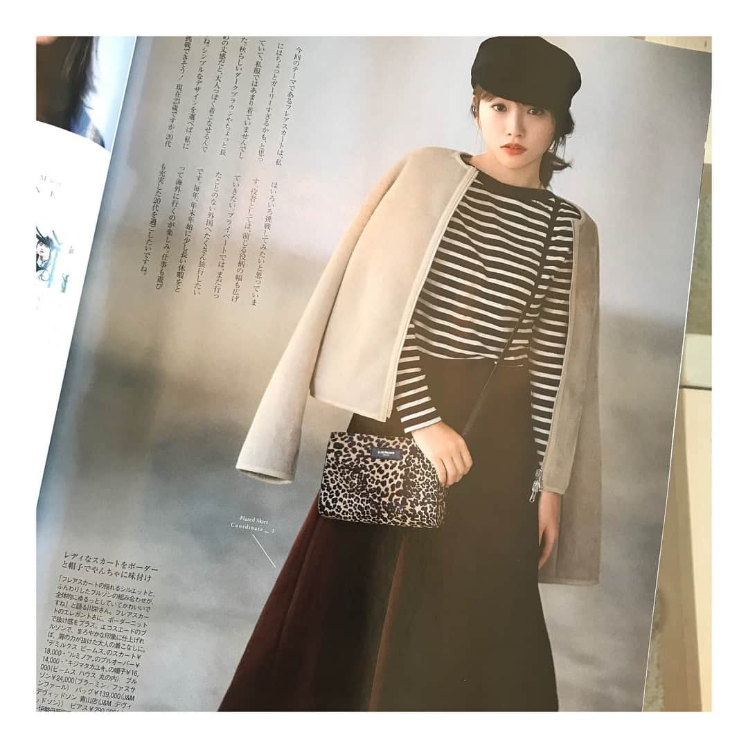 入江未悠さんのインスタグラム写真 - (入江未悠Instagram)「. my work🌟 . Oggi12月号 ファッション連載“SHE&THE BASIC” . 今月の着回しアイテムはフレアースカートです。 . #Oggi #女優連載 #川栄李奈さん #styling #stylist #入江未悠 . .」11月18日 14時32分 - miyu_irie