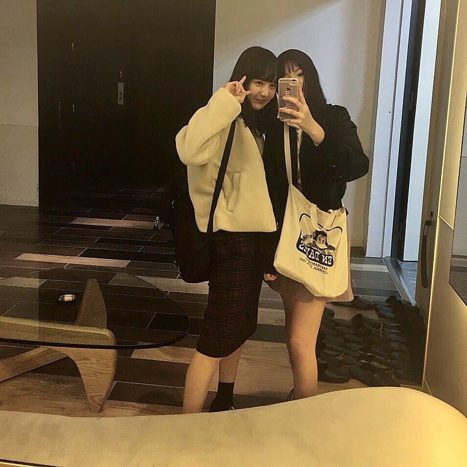 溝部ひかるさんのインスタグラム写真 - (溝部ひかるInstagram)「. . すずな〜❤︎ 早く終わったから今から何しようとわくわくしてます、 とりあえずタピりたい」11月18日 14時32分 - hikaru_mizobe
