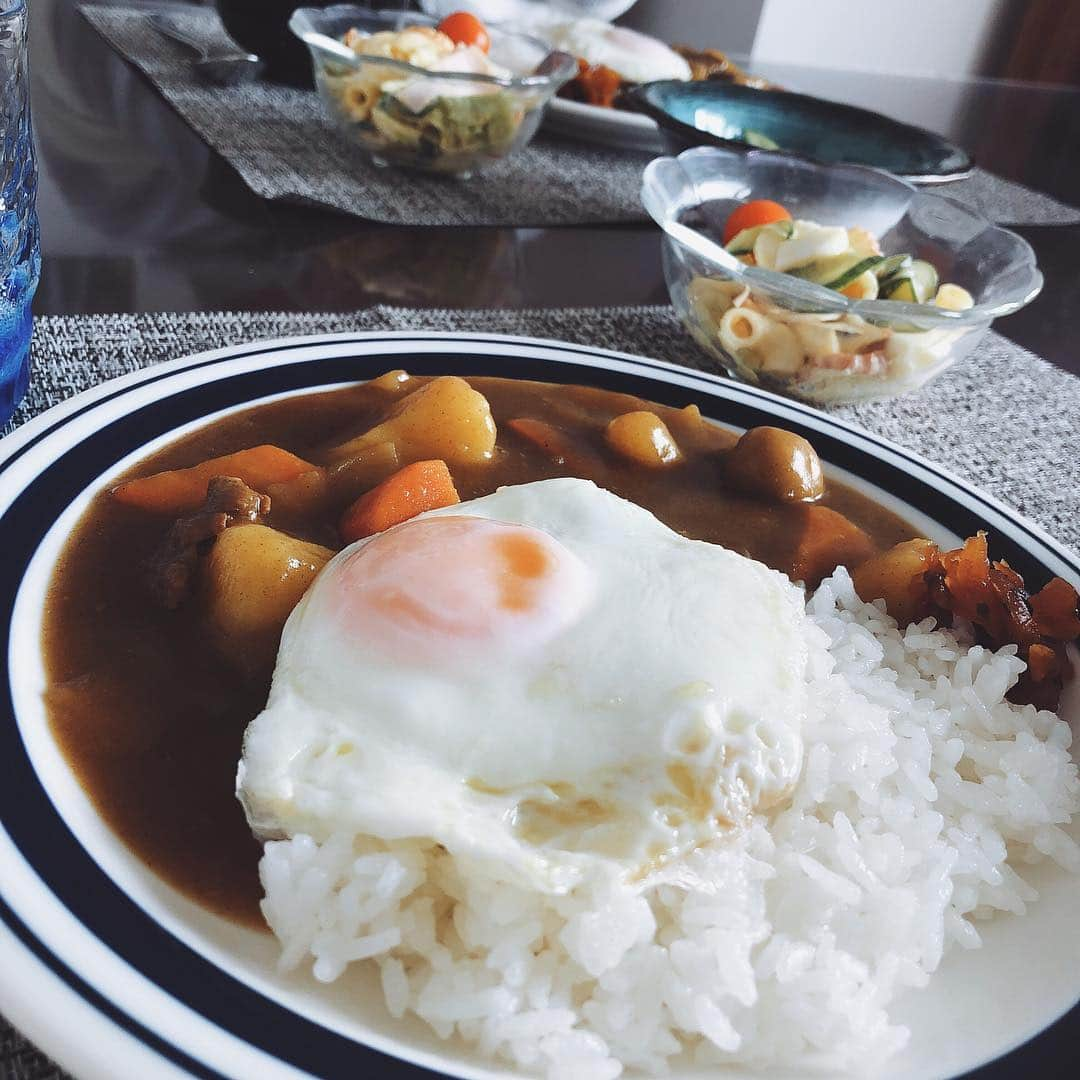 加護亜依さんのインスタグラム写真 - (加護亜依Instagram)「そういえばの朝カレー🍛💕 ・ ・ #おかわりぼん飯」11月18日 14時34分 - ai.1988kg