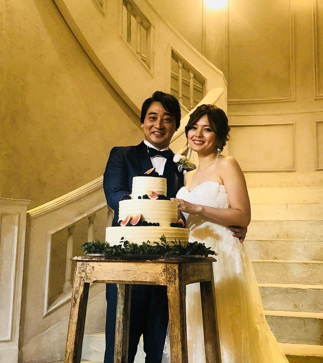 狩野英孝さんのインスタグラム写真 - (狩野英孝Instagram)「ジャンポケ斎藤君の結婚式。めっちゃいい〜！おめでとう！！」11月18日 14時52分 - kano9x