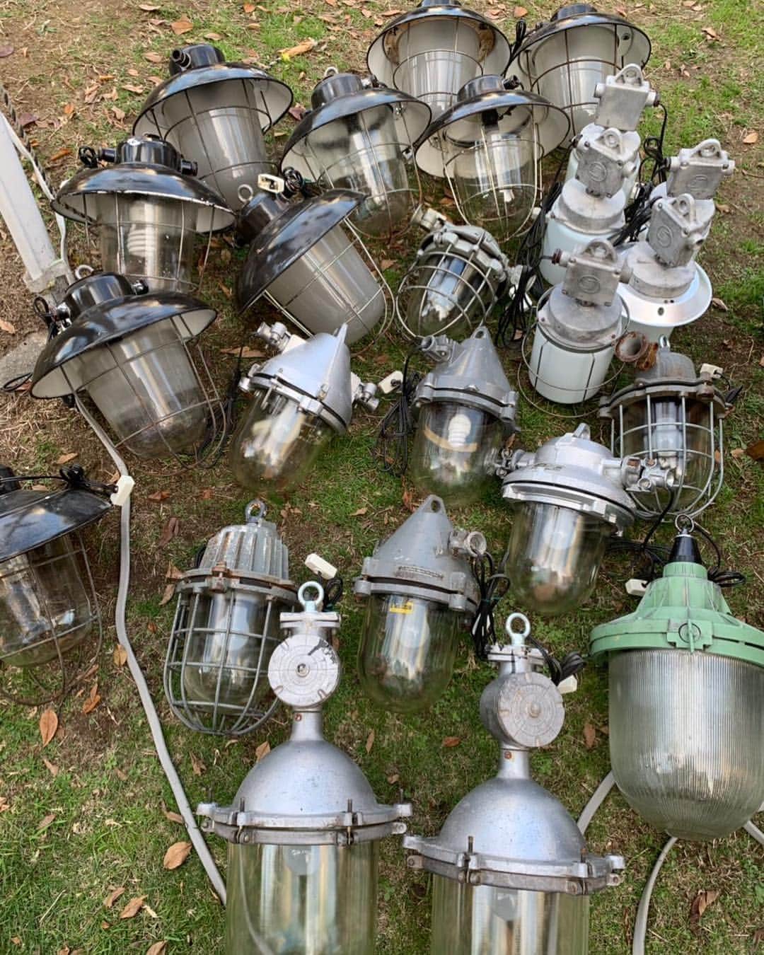 The HUNTのインスタグラム：「ALL SOLD☆ #THEHUNT_INDUSTRIAL  #INDUSTRIAL  #INDUSTRIALLAMP  #ANTIQUELAMP  #マリンランプ」