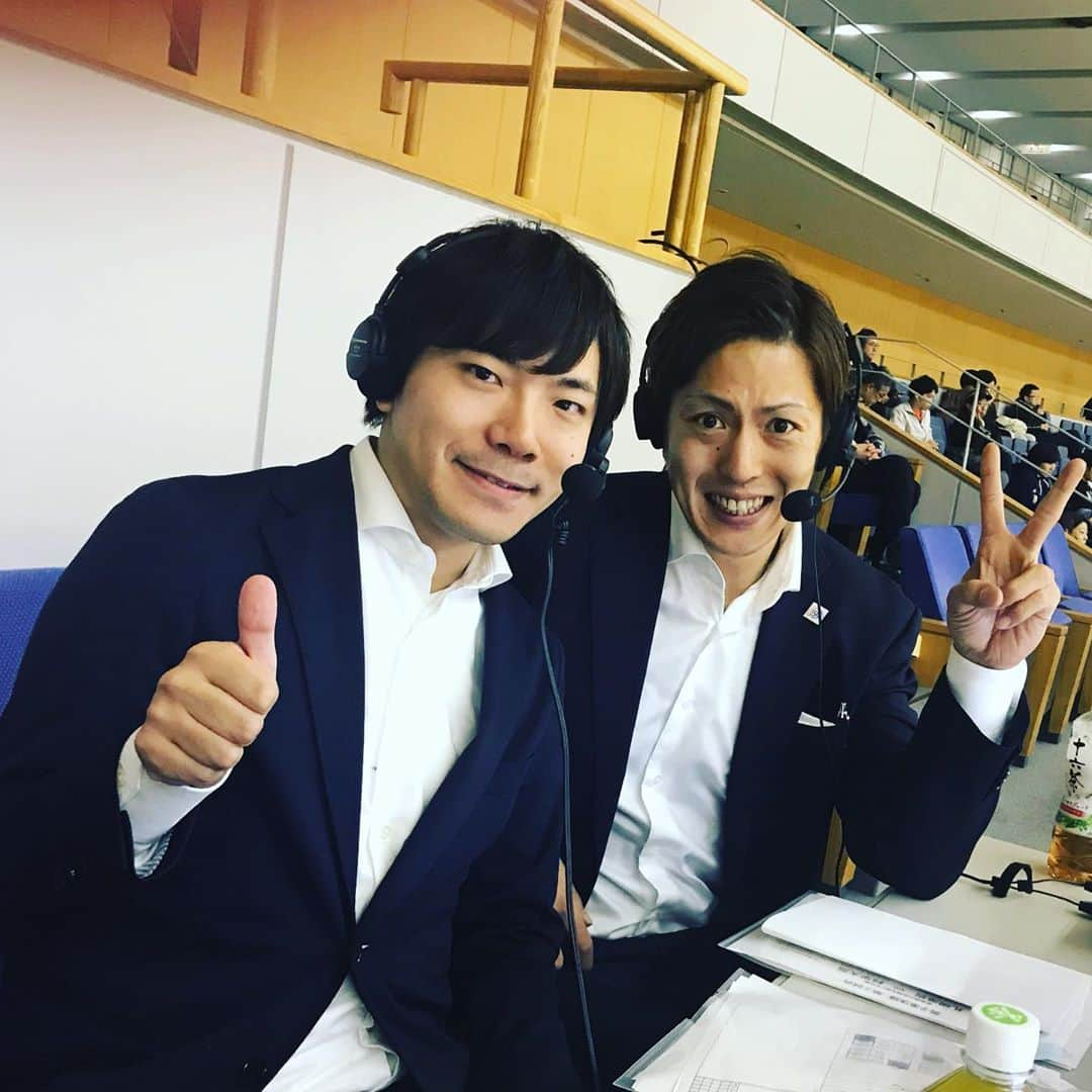 中村剛大さんのインスタグラム写真 - (中村剛大Instagram)「【今夜放送！春高バレー北海道大会】 いよいよ今夜！  男子は今日深夜24時45分〜放送です！ 解説・元日本代表🇯🇵函館出身Vリーグヴォレアス北海道の古田史郎さんです^ ^  女子は、月曜深夜24時55分からの放送。こちらも元日本代表🇯🇵成田郁久美さんの解説です^ ^  ディレクターと一緒に各校に通い詰めて取材させていただきました。 高校生バレーボーラーの頑張りを、少しでも伝えられるように、魂込めて実況しました。ぜひご覧いただけると嬉しいです！  #uhb #春高バレー北海道大会 #今日深夜24時45分から #古田史郎さん #実は同じ88年生まれ」11月18日 11時42分 - gotan1207