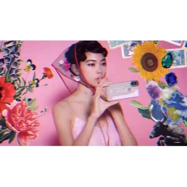 nanako itoのインスタグラム：「@casetify ×＠hikari 💖 . hairmakeしました🙌🏻✨」