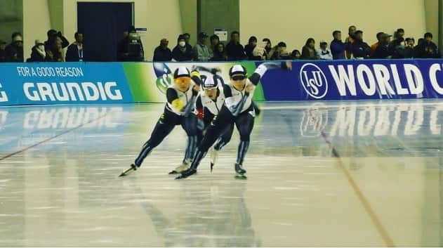 高木美帆さんのインスタグラム写真 - (高木美帆Instagram)「World Cup in Obihiro!! たくさんの応援、サポート、ありがとうございました！次は苫小牧〜！ Next step!!! #soeedskate #Obihiro #tomakomai #worldcup #tp #coffee #本日二杯目 #二杯目は50円引きだよ #メッセージ嬉しい」11月19日 16時18分 - miho.t_ss