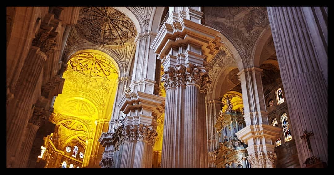 Lu Lanotteのインスタグラム：「Catedral de Malaga . . . #malaga #spain #catedral #church」