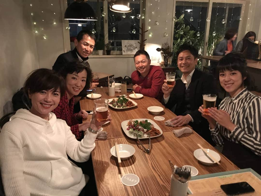 田畑竜介さんのインスタグラム写真 - (田畑竜介Instagram)「和気藹々✨  #rkbテレビ #今日感テレビ  #火曜メンバー #懇親会  #lillet #スミオ先生 のお店」11月19日 23時18分 - tabacchi_rkb