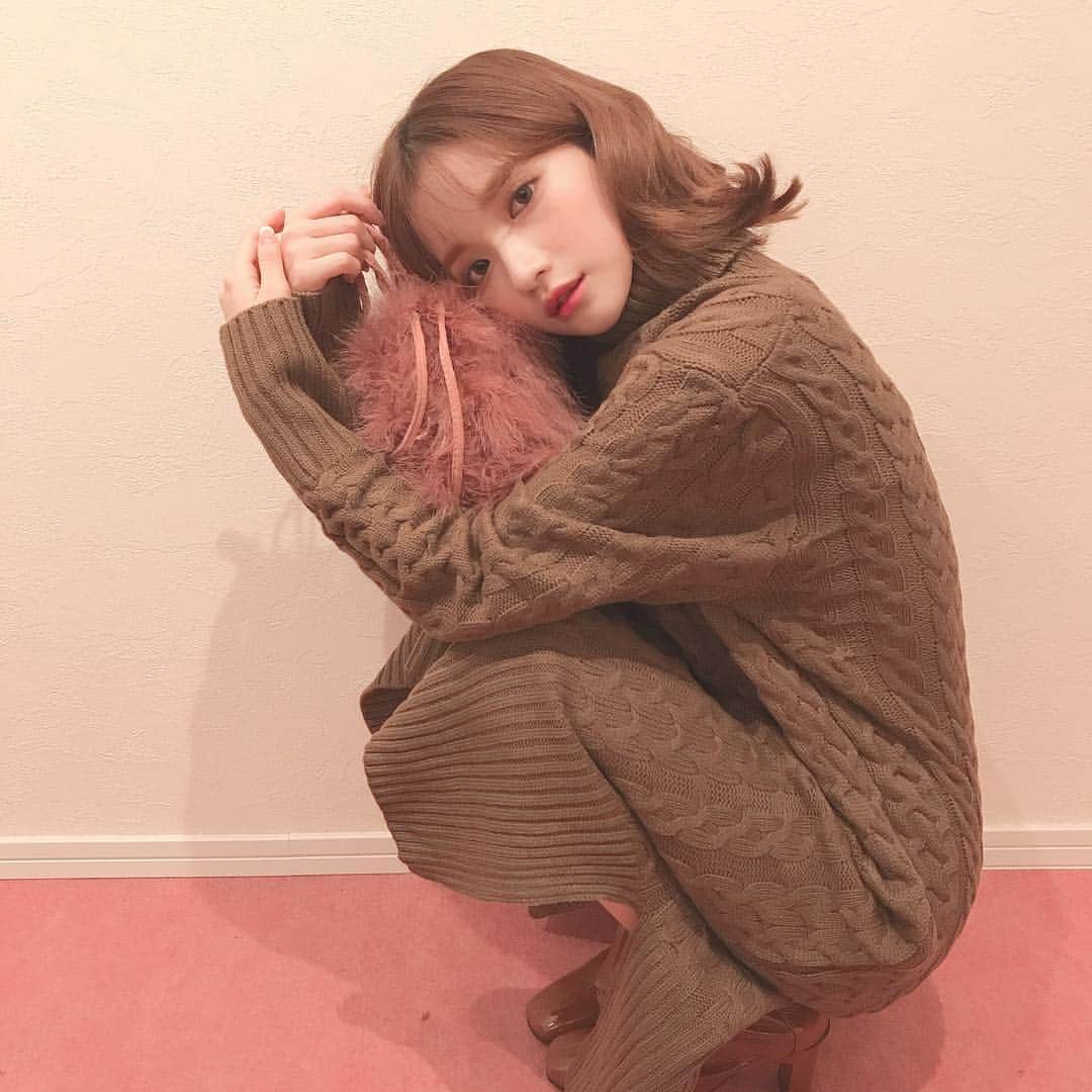 南りほのインスタグラム：「寒いなぁ☃️ もうほんまに冬苦手やねん。寒がり🥺」