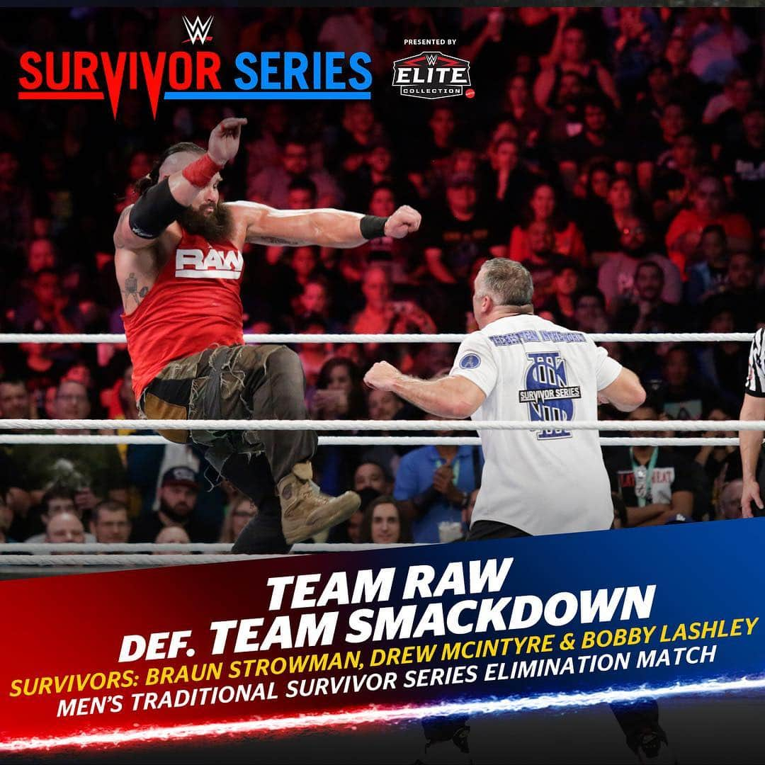 WWEさんのインスタグラム写真 - (WWEInstagram)「Survival of the fittest. Who stood tall? #SurvivorSeries」11月20日 1時08分 - wwe