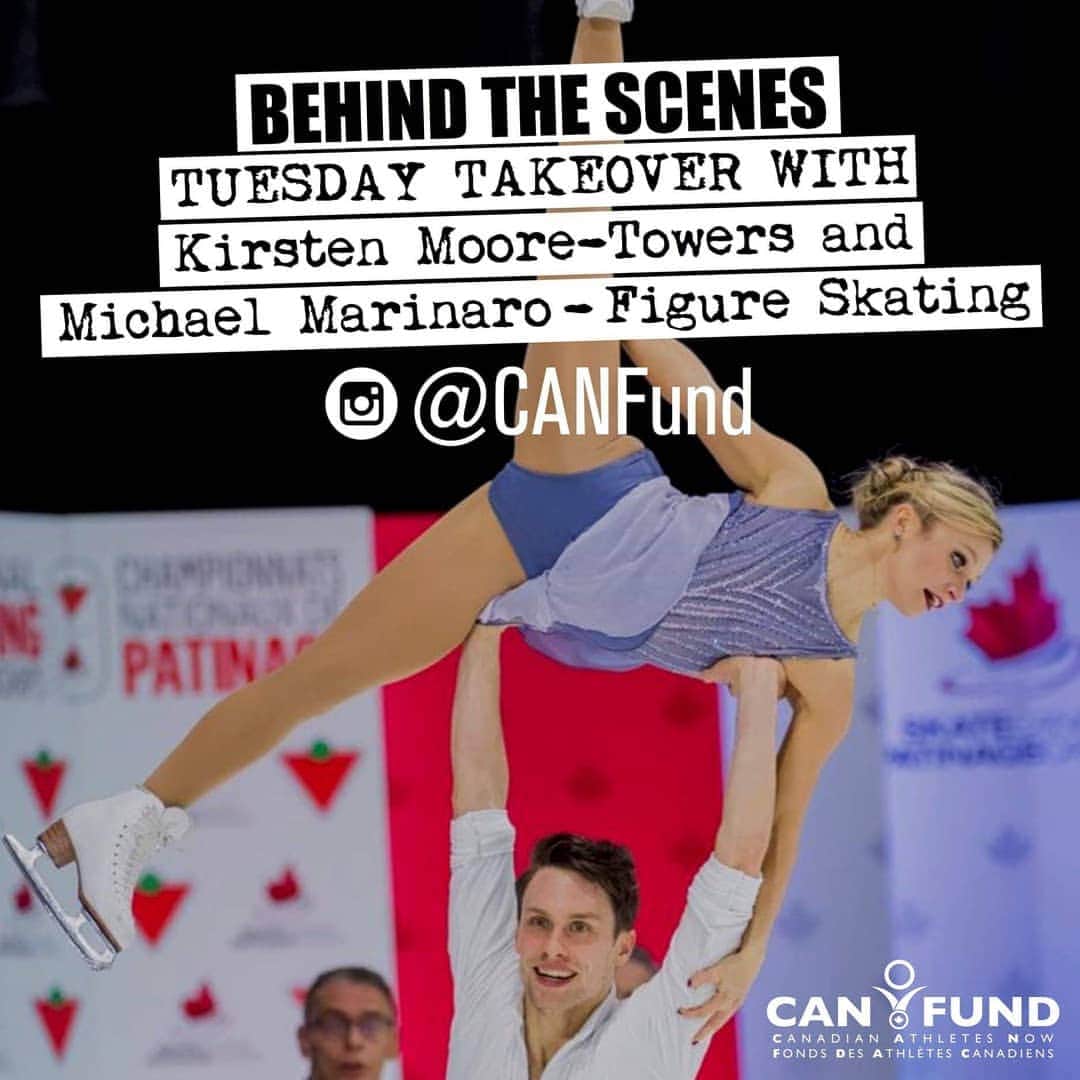 マイケル・マリナロのインスタグラム：「Hey followers! Give @canfund a follow to see a day in the lives of myself and @kirsten_mt ! We’ll be taking over the account tomorrow and bringing you all along for our day. Can’t wait to share our day with the best fans in the world! 🇨🇦」