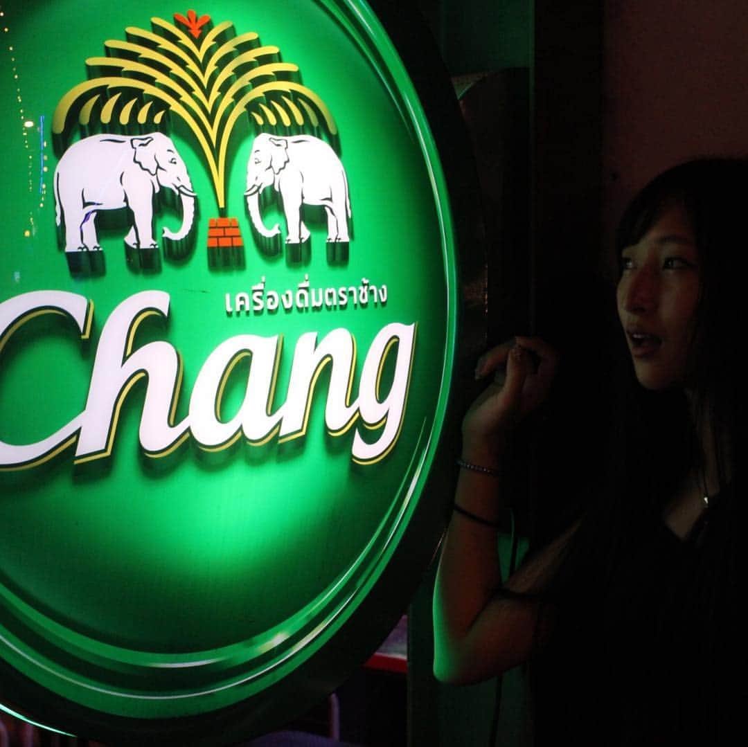 葉月さんのインスタグラム写真 - (葉月Instagram)「ㅤㅤㅤㅤㅤㅤㅤㅤㅤㅤㅤㅤㅤ ▽2018.10.28. ちゃんびーる🤗🤗🤗 めちゃくちゃかっくらった！！！！ おいしすぎる〜〜 日本でもたくさん流通してたらいいのになあ〜 ㅤㅤㅤㅤㅤㅤㅤㅤㅤㅤㅤㅤㅤ #changbeer #beer #thailand」11月20日 2時46分 - hazu1121
