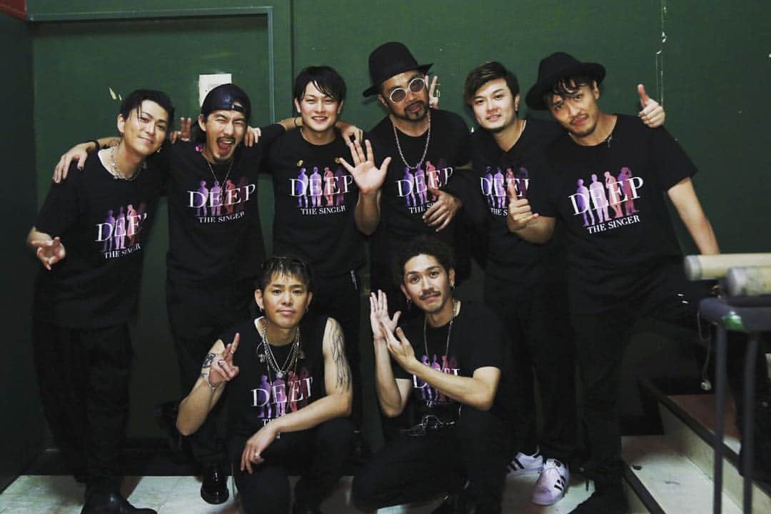 RYOのインスタグラム：「「DEEP LIVE TOUR 2018 ”THE SINGER”」愛知公演 2日目🔥」