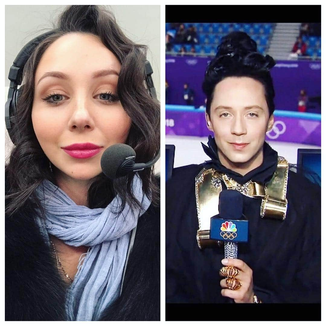 エリザベータ・トゥクタミシェワさんのインスタグラム写真 - (エリザベータ・トゥクタミシェワInstagram)「Johnny Weir's lost sister 😁」11月22日 1時03分 - liza_tuktik