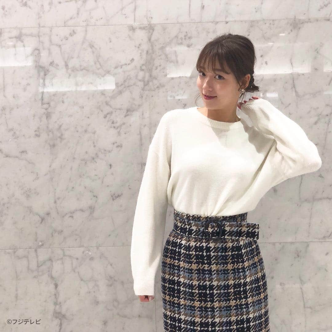 フジテレビ「めざましテレビ」さんのインスタグラム写真 - (フジテレビ「めざましテレビ」Instagram)「11月22日（木）きょう何着て行く？ ・ ファッション雑誌CanCamとコラボした お天気コーナー「きょう何着て行く？」 阿部華也子ちゃんの毎日のコーデを紹介♪ ・ 【きょうのコーデ】 コート→#CIROI 4万2000円 ニット→#GU 1990円 スカート→#アプワイザーリッシェ 1万8000円靴→#DIANA 1万4000円 ピアス→#Phoebe+ 3800円 ・ 【コーデのポイント】 ポイントはパキッとしたロイヤルブルーのコート🧥 今シーズンもカラーコートが豊作ですが 知的なイメージを出したいならブルー系がおススメ💁🏻‍♀️✨ きれいめスタイルにプラスして とことん上品に着こなしましょう💄 ・ #めざましテレビ #きょう何着て行く？ #阿部華也子 #今日のコーデ#コーデ #CanCam #今日のファッション#ootd #きょう何着て行く？は月〜金朝6時22分ごろ放送！」11月22日 21時00分 - mezamashi.tv
