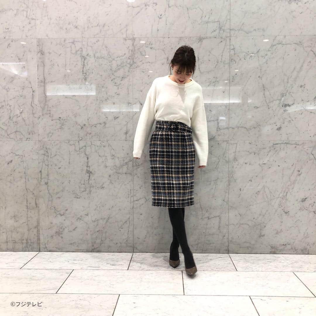 フジテレビ「めざましテレビ」さんのインスタグラム写真 - (フジテレビ「めざましテレビ」Instagram)「11月22日（木）きょう何着て行く？ ・ ファッション雑誌CanCamとコラボした お天気コーナー「きょう何着て行く？」 阿部華也子ちゃんの毎日のコーデを紹介♪ ・ 【きょうのコーデ】 コート→#CIROI 4万2000円 ニット→#GU 1990円 スカート→#アプワイザーリッシェ 1万8000円靴→#DIANA 1万4000円 ピアス→#Phoebe+ 3800円 ・ 【コーデのポイント】 ポイントはパキッとしたロイヤルブルーのコート🧥 今シーズンもカラーコートが豊作ですが 知的なイメージを出したいならブルー系がおススメ💁🏻‍♀️✨ きれいめスタイルにプラスして とことん上品に着こなしましょう💄 ・ #めざましテレビ #きょう何着て行く？ #阿部華也子 #今日のコーデ#コーデ #CanCam #今日のファッション#ootd #きょう何着て行く？は月〜金朝6時22分ごろ放送！」11月22日 21時00分 - mezamashi.tv