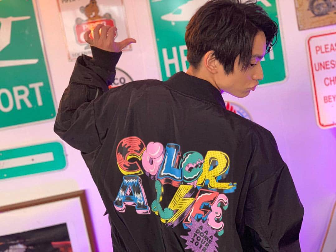 AAAさんのインスタグラム写真 - (AAAInstagram)「『AAA DOME TOUR 2018 COLOR A LIFE』 #AAA #CAL」11月22日 21時40分 - aaa_official_jp