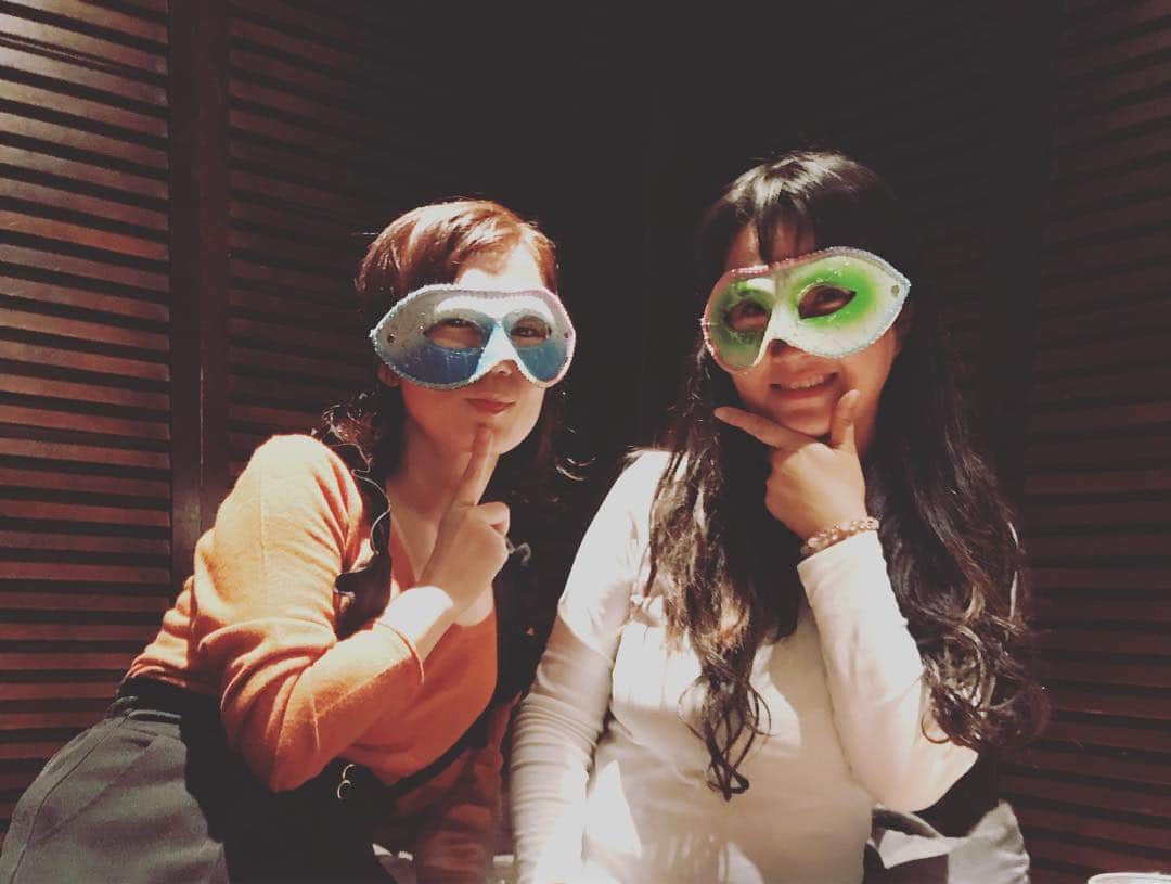 大和未知さんのインスタグラム写真 - (大和未知Instagram)「とある日のオーナー飲み会🍻  #備忘録 #飲み方 #ミュージックスクール #ボイストレーナー #お酒好きな人と繋がりたい #ベネチアンマスク」11月23日 13時32分 - michi.minnashiawase