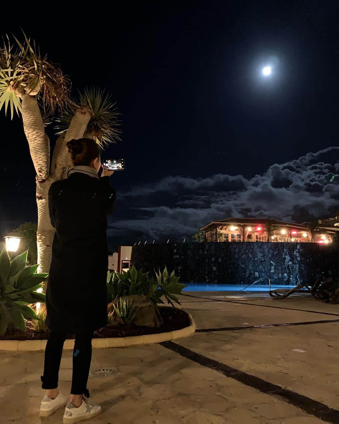 BoAのインスタグラム：「☁️🌙」