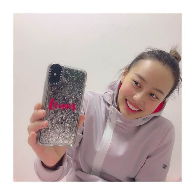 今井月さんのインスタグラム写真 - (今井月Instagram)「キラキラと名前入りってのがお気に入りでずっと使ってるケース😆✨💯 @casetify_jp @casetify  #casetify #iPhonexs」11月24日 19時43分 - runa_imai