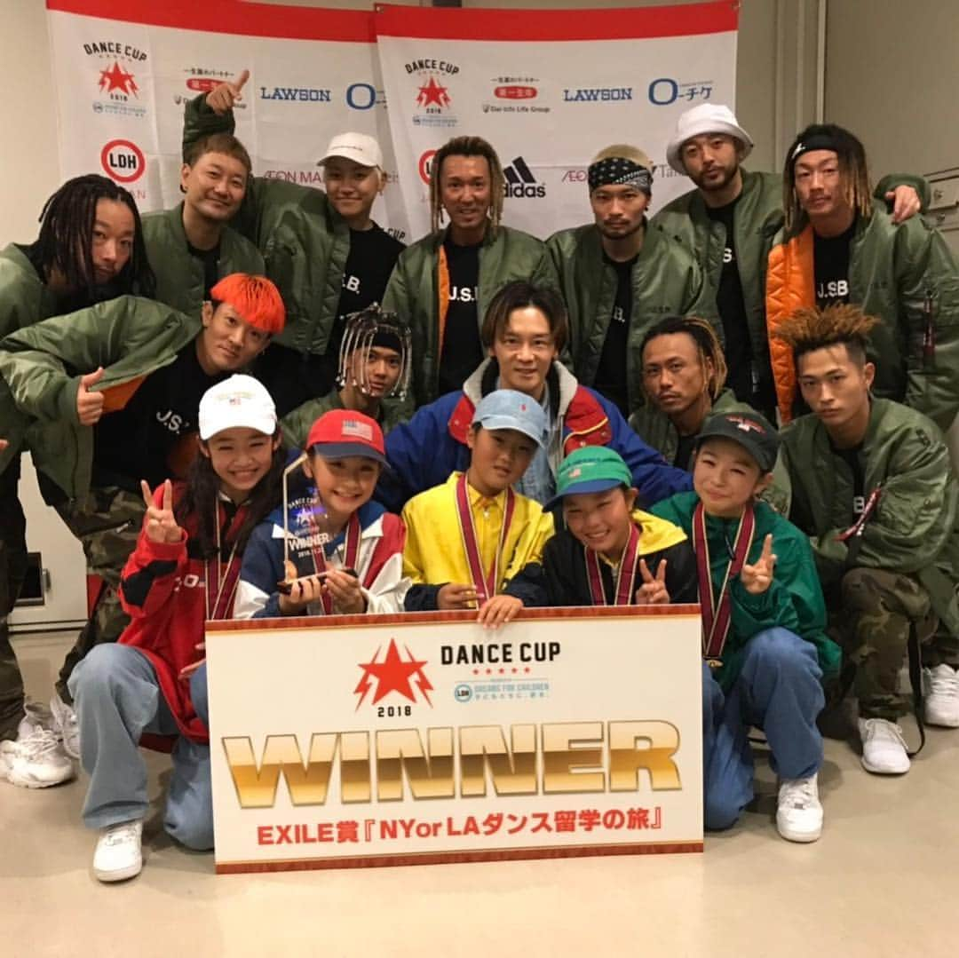 BOBBYさんのインスタグラム写真 - (BOBBYInstagram)「#Repost @hayatokomori_official with @get_repost ・・・ J.S.B.underground was here. @dancecup2018  #dancecup_2018 #j_s_b_underground #jsb #jsbunderground  #expg」11月24日 18時30分 - jsb_bobby_official