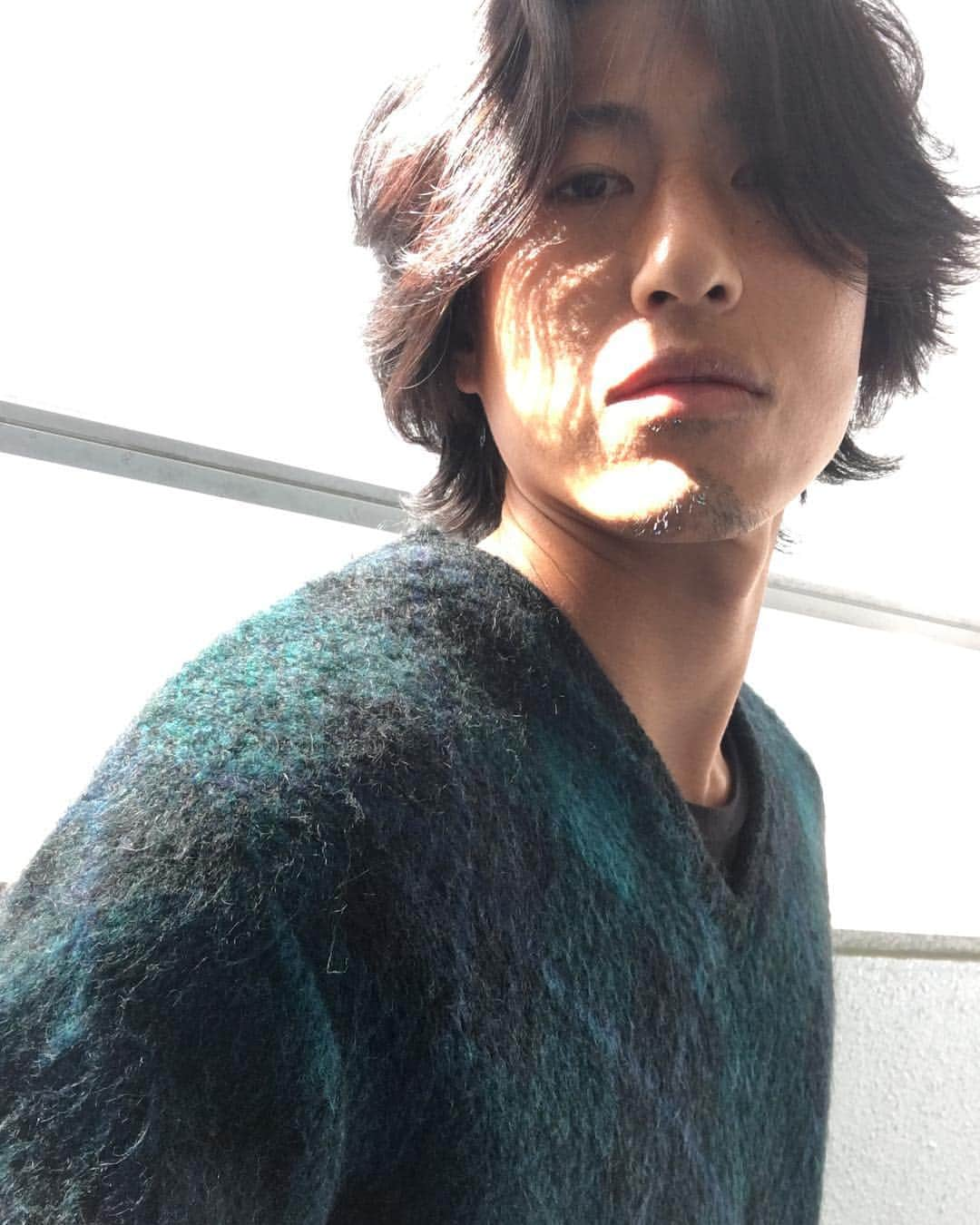 松下幸司さんのインスタグラム写真 - (松下幸司Instagram)「#モヘア #アーガイル #マリンブルー #vintagesweater #knitlife」11月24日 18時43分 - matsushita_koji