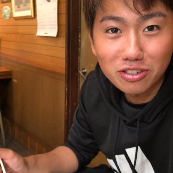 成田翔のインスタグラム：「今日のお昼は百万石へ！ 原くんのたべっぷり👍 #原嵩」