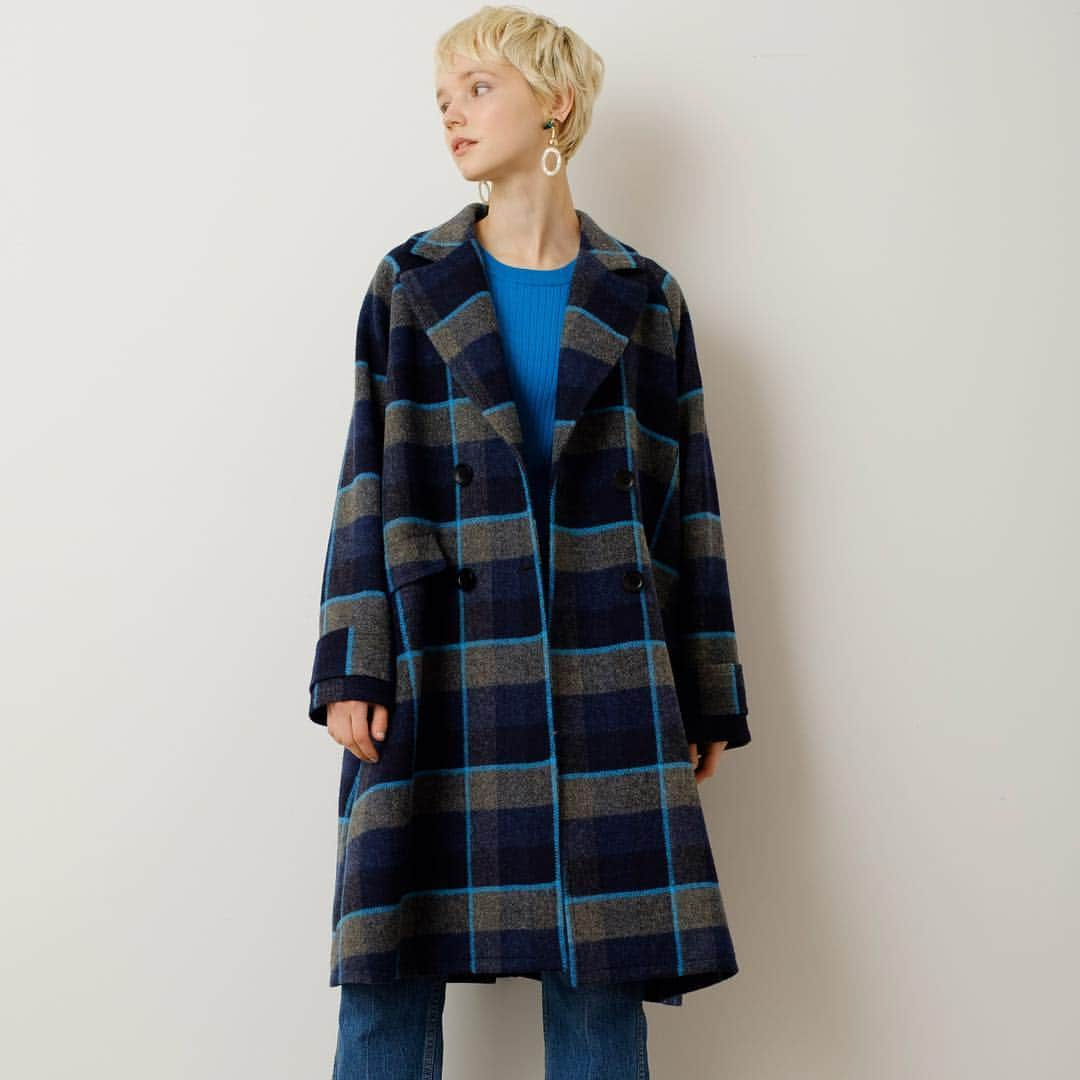 バナーバレットさんのインスタグラム写真 - (バナーバレットInstagram)「【RECOMMENDED ITEM】 CHECKED WOOL COAT BROWN/NAVY 人気のチェックコートは残りわずかとなっております。 是非お早目にご来店下さい。 #BANNERBARRETT #kalenBANNERBARRETT #バナーバレット」11月25日 17時26分 - banner_barrett