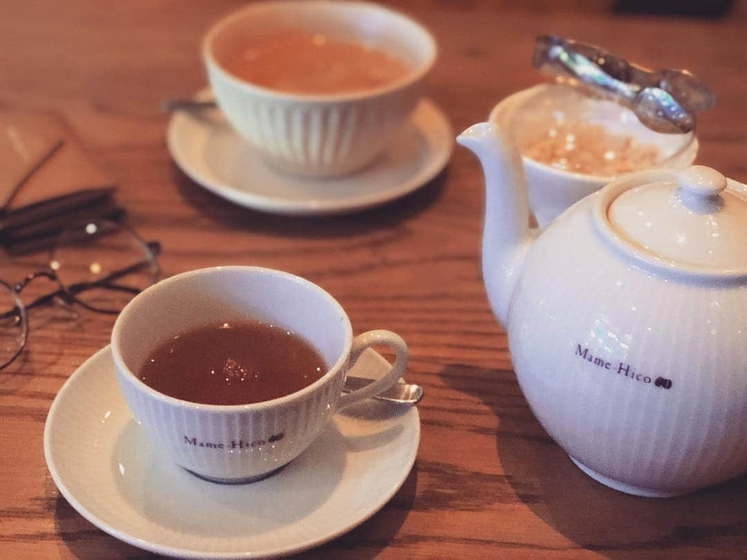 高田あゆみさんのインスタグラム写真 - (高田あゆみInstagram)「いくちゃんとよもぎ蒸しからのTEA☕︎ #癒し#健康#美容#よもぎ蒸し#caffe#tea#teatime #relax」11月26日 19時40分 - ayumitakada1020