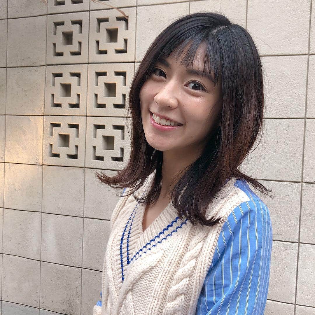 渡辺早織さんのインスタグラム写真 - (渡辺早織Instagram)「明日からのお仕事に備えて髪の毛を整えてもらいました✂︎ @chiharuboucle さん、ありがとうございました🙏🏻 おすすめのスタイリング剤も購入したので使うの楽しみ♪  #boucle #渋谷サロン #moiicream」11月26日 15時40分 - _watanabesaori_