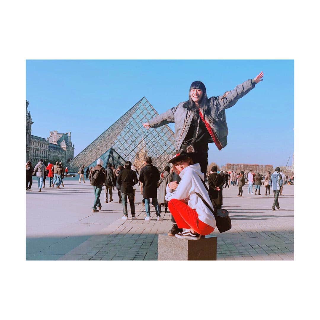 廣瀬茜さんのインスタグラム写真 - (廣瀬茜Instagram)「ルーヴル美術館🇫🇷 #muséedulouvre #louvremuseum  #paris」11月26日 16時07分 - akane_bandmaid