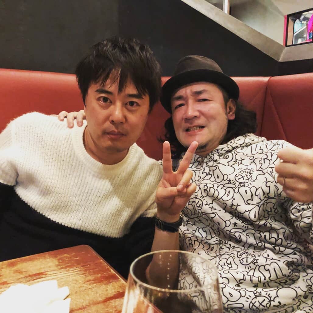 徳尾浩司のインスタグラム：「脚本家、根本ノンジさんと！」